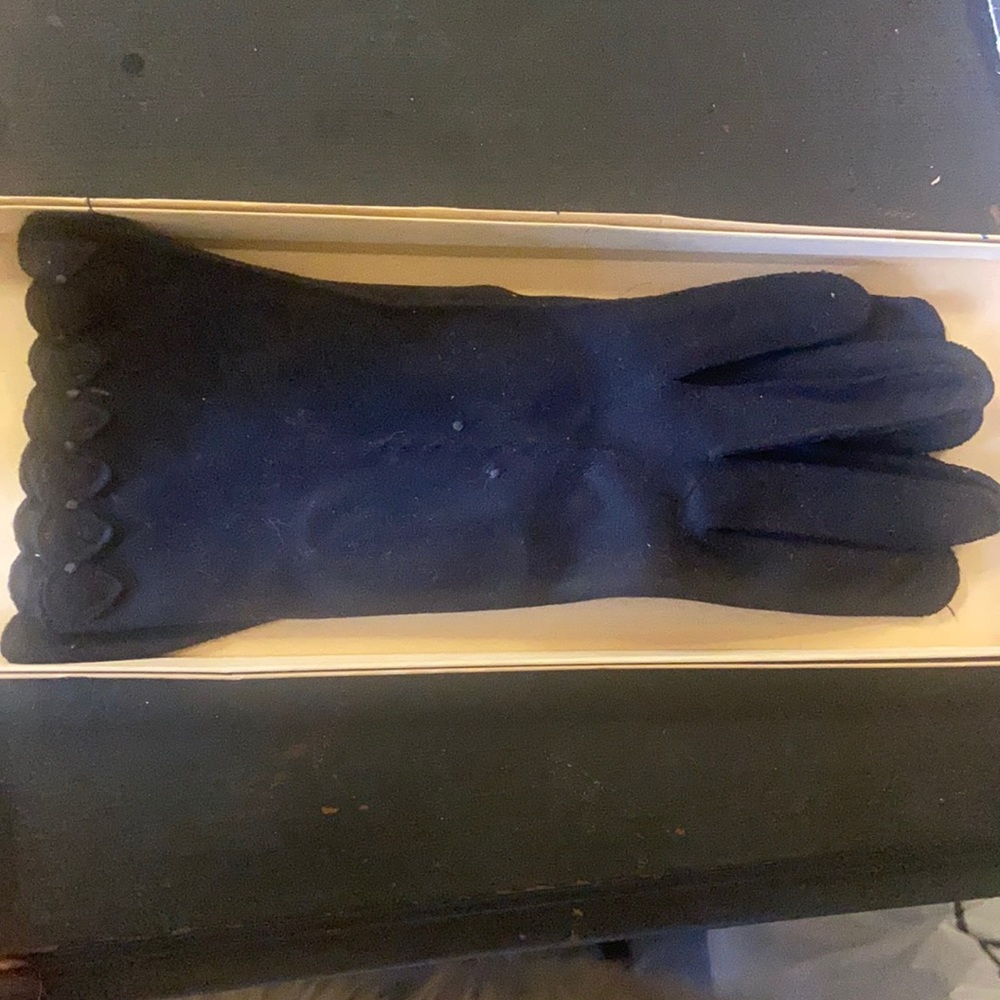 Vintage Black Dress Gloves